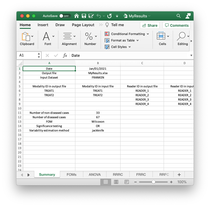 `Summary` and `FOMs` worksheets of Excel file `R/quick-start/MyResults.xlsx`